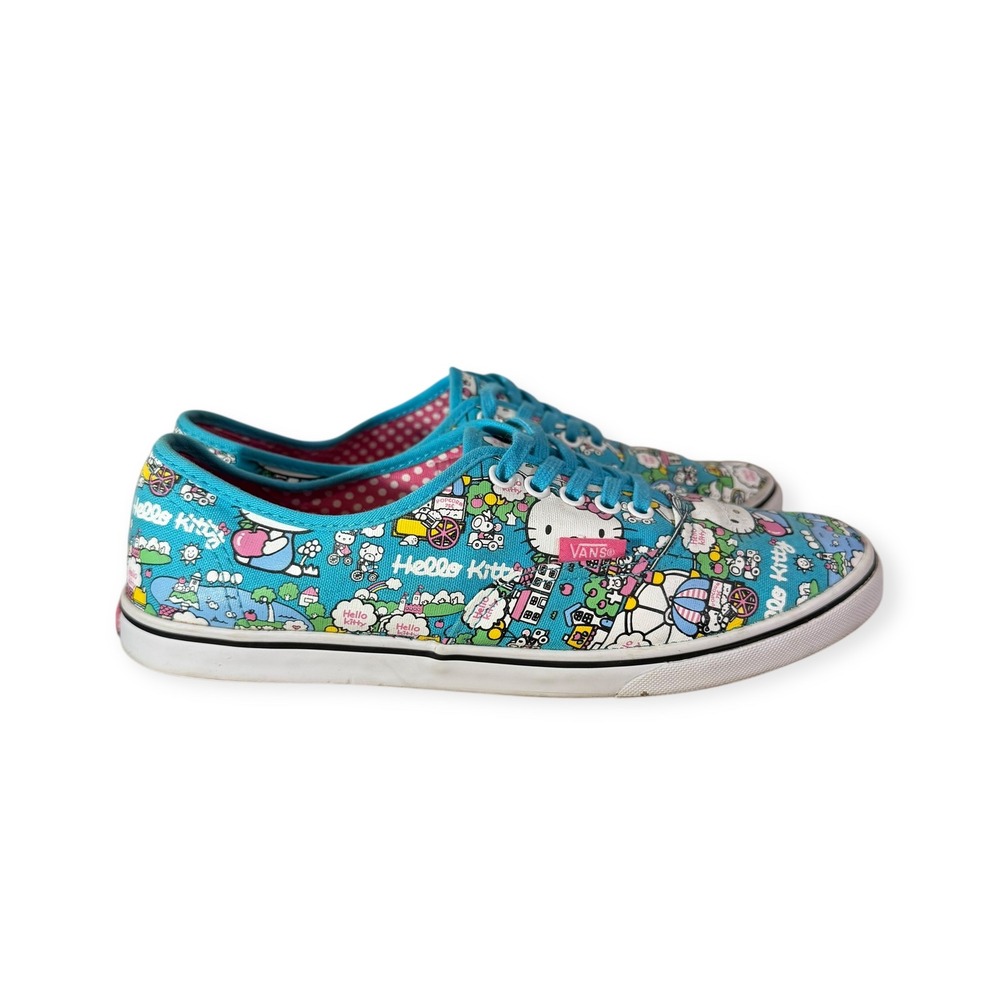 Vans Authentic Hello Kitty Lo Pro‎ Sneaker 0T9N8MK Rare Women's 7.5
